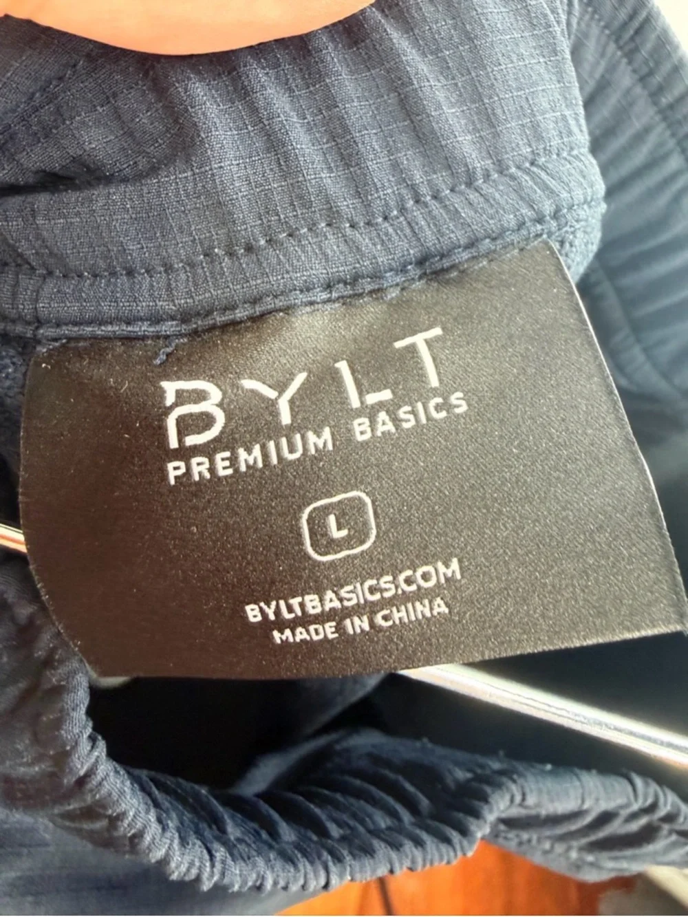 NWT Bylt Basics Blue Ripstop Pants